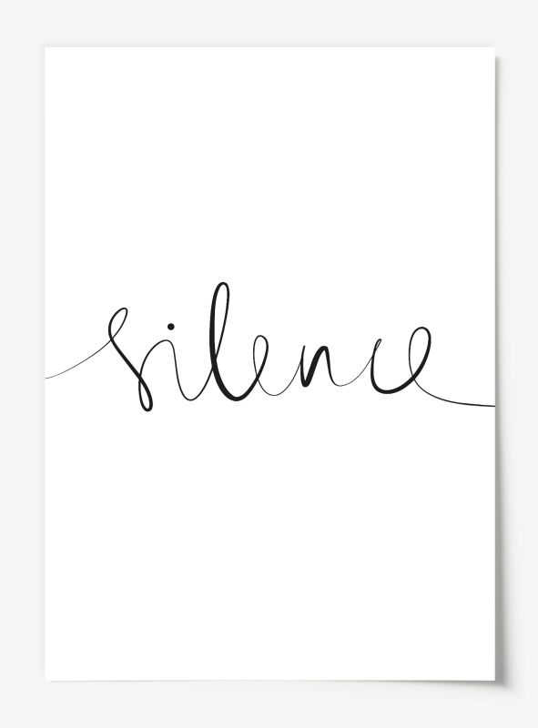 Silence, Download Poster